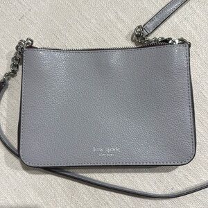 Gray Kate Spade crossbody